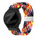 Bandz Garmin Forerunner 165 Gewebtes Nylonarmband (Farbenfroh)