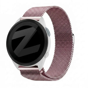 Bandz Garmin Forerunner 165 Milanese Loop Strap (Pink)