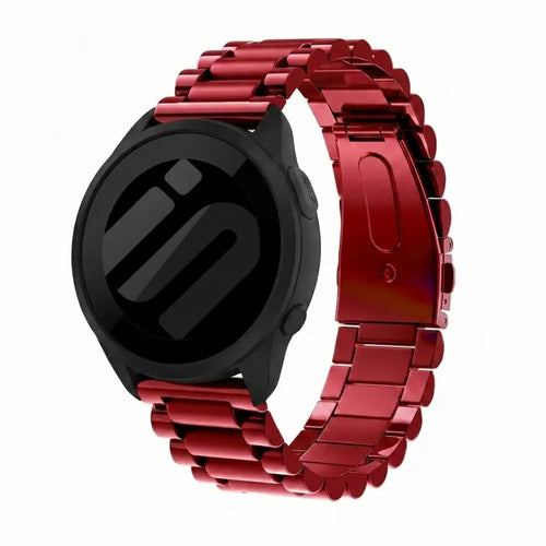 Garmin Forerunner 165 Steel Strap (Wine Red)