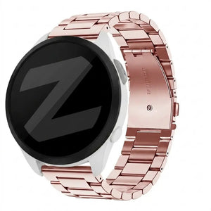 Bandz Garmin Forerunner 165 Steel Strap 'Classic' (Pink)