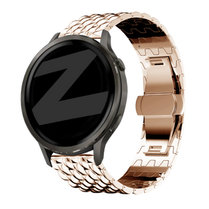 Bandz Garmin Approach J1 Stahlarmband 'Dragon' (Roségold)