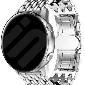 ICE Smart TKS Rectangular 1.41 Steel Dragon Strap (Silver)