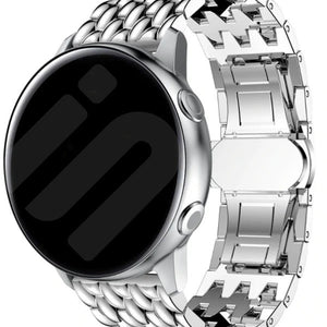 Huawei Watch GT 5 - 46mm Dragon Steel Strap (Silver)
