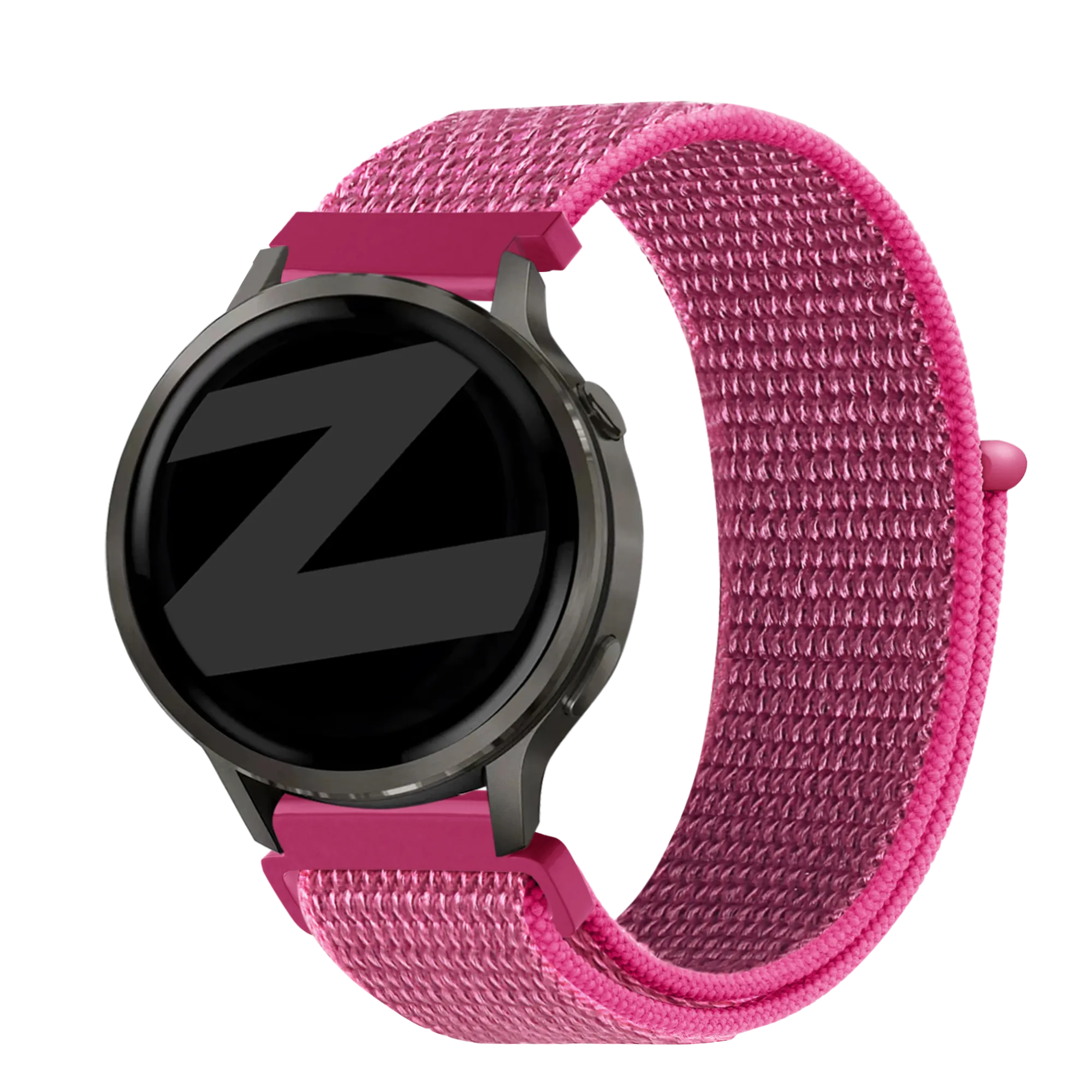 Bandz Garmin Forerunner 265s Nylon Loop Strap (Dragonfruit)