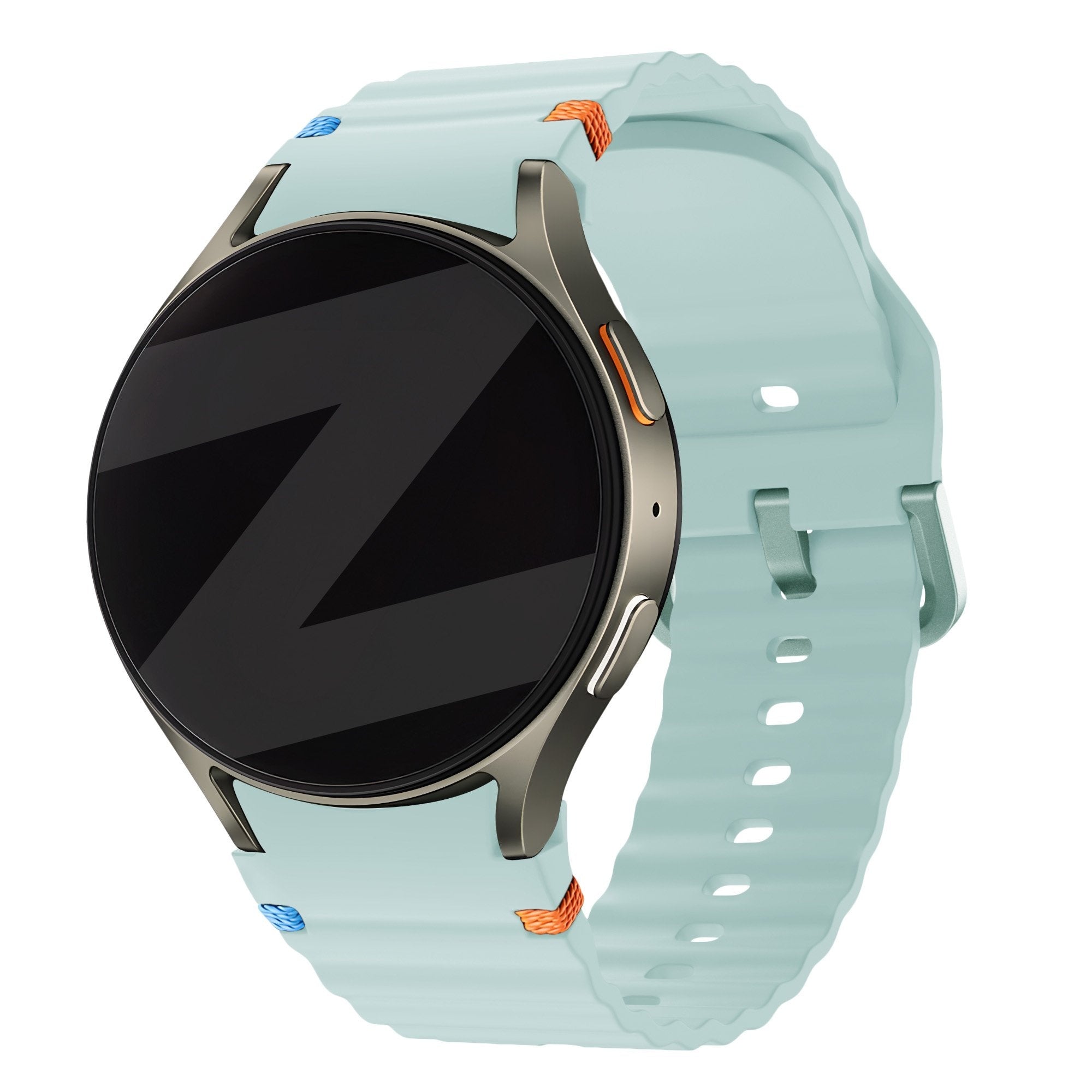 Bandz Samsung Galaxy Watch 6 Classic - 47mm Wave Armband 'Easy Fit' (Mintgrün)