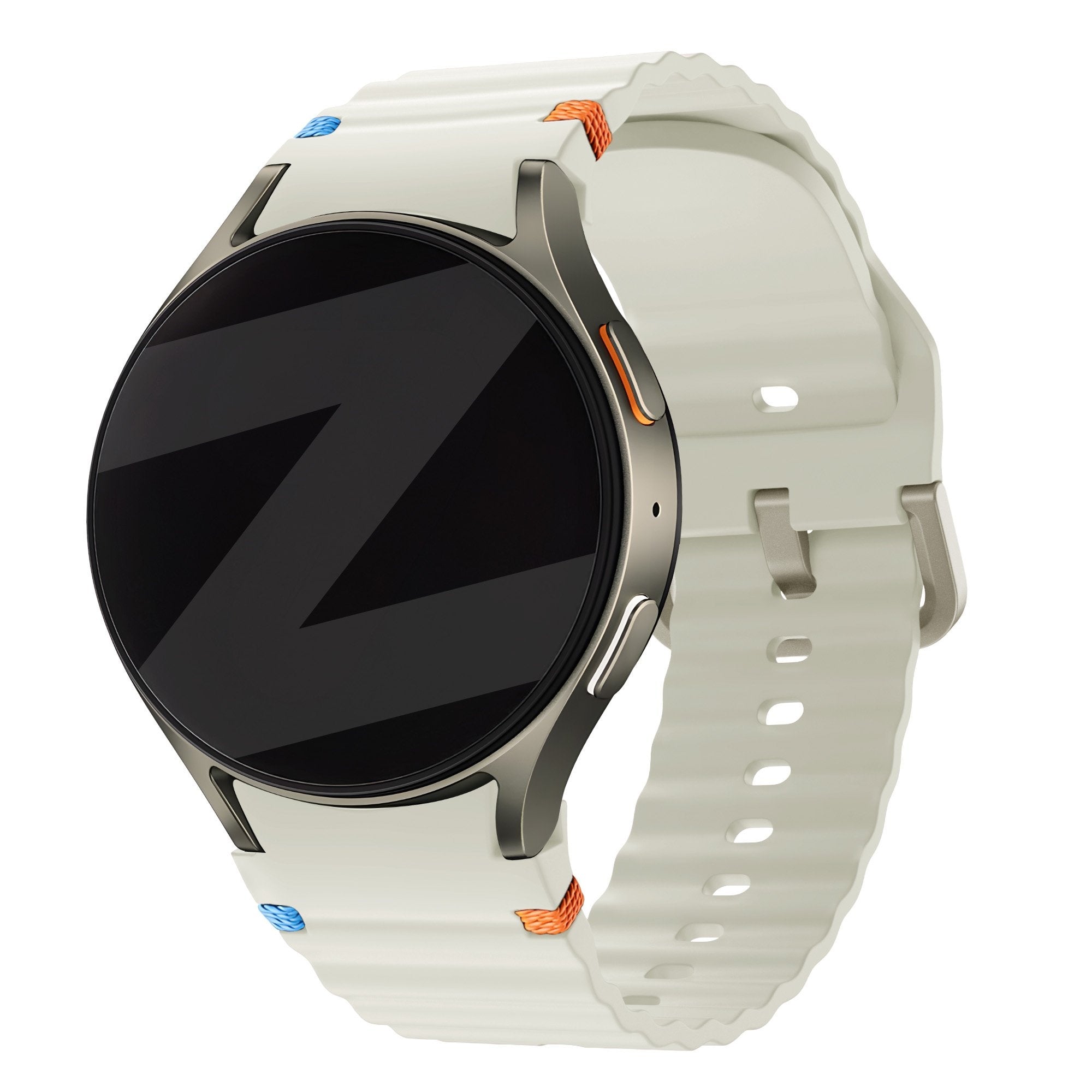 Bandz Samsung Galaxy Watch 6 - 44mm Wave-Armband 'Easy Fit' (Polarstern)