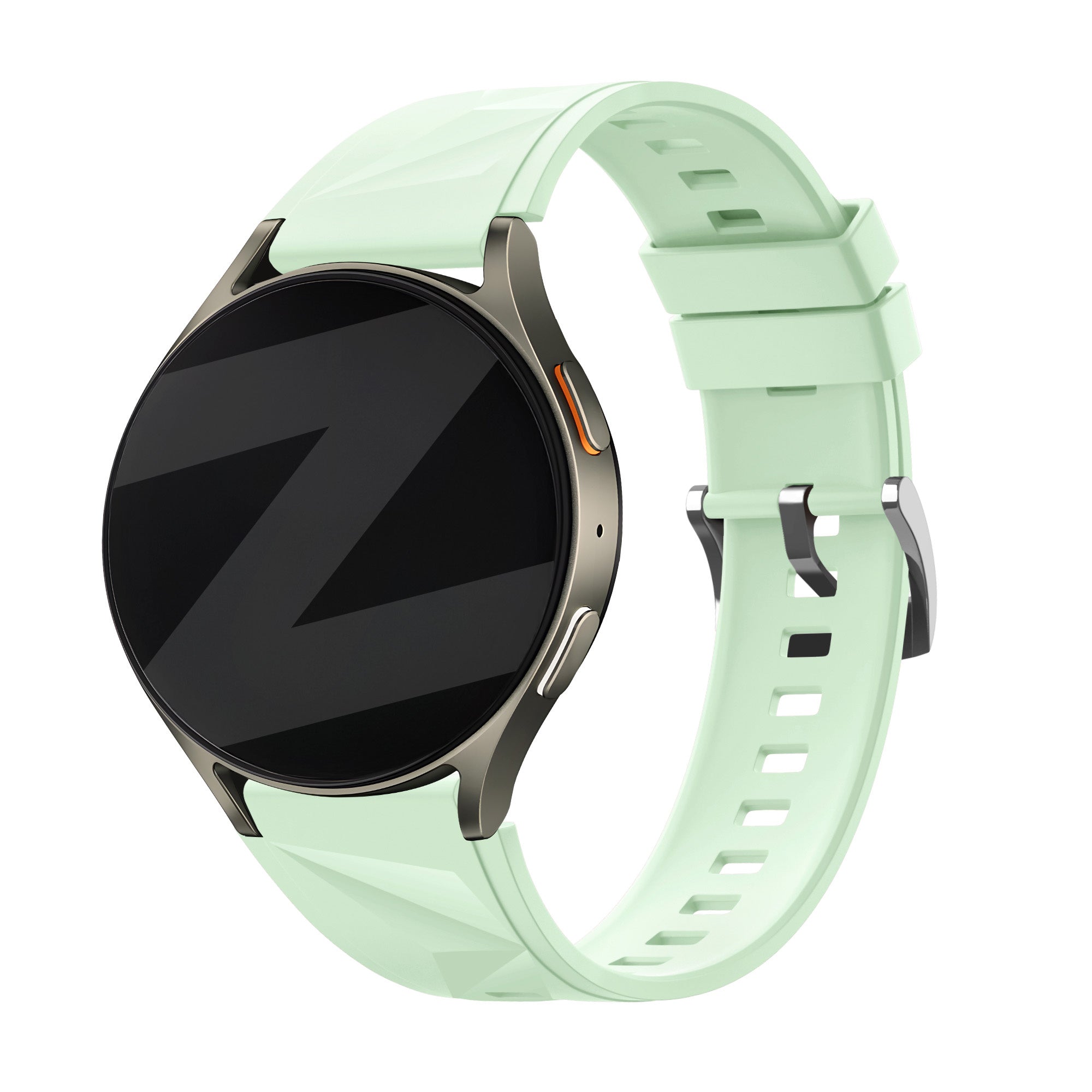 Bandz Huawei Watch GT 5 Pro - 42mm Silikonarmband 'Easy Fit' (Hell Grün)
