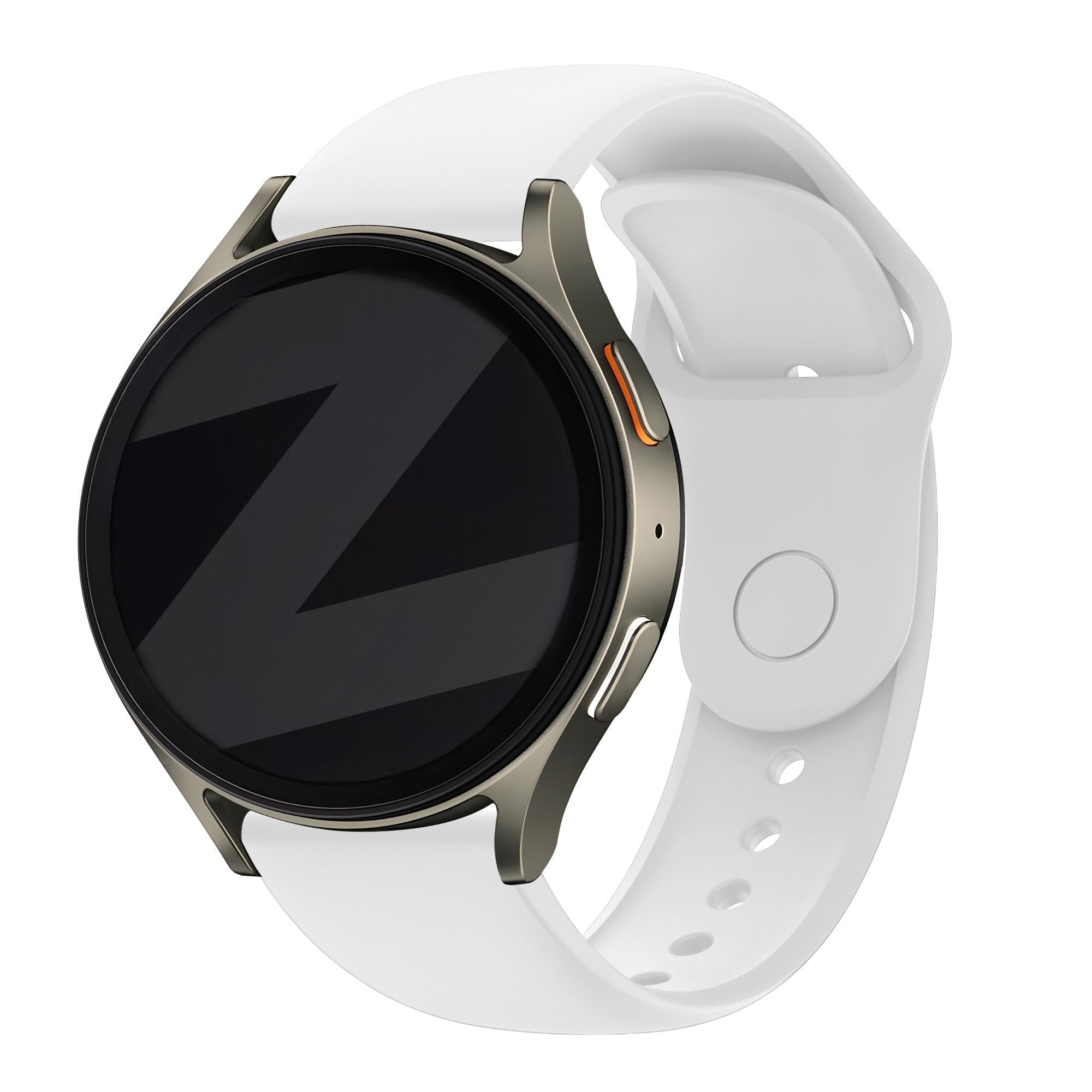 Bandz Samsung Galaxy Watch 4 Classic 42mm Sport Armband 'Easy Fit' (Weiß)