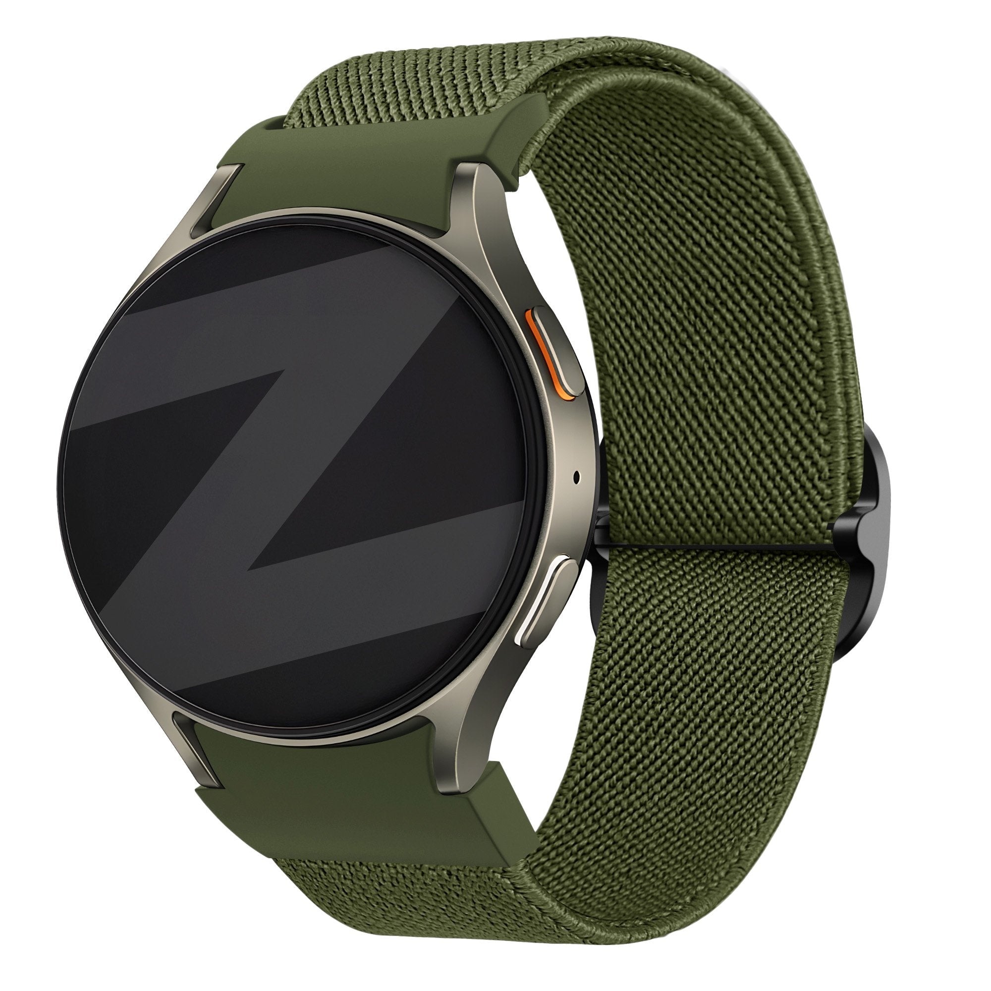 Bandz Samsung Galaxy Watch 5 Pro Elastic Strap 'Easy Fit' (Green)