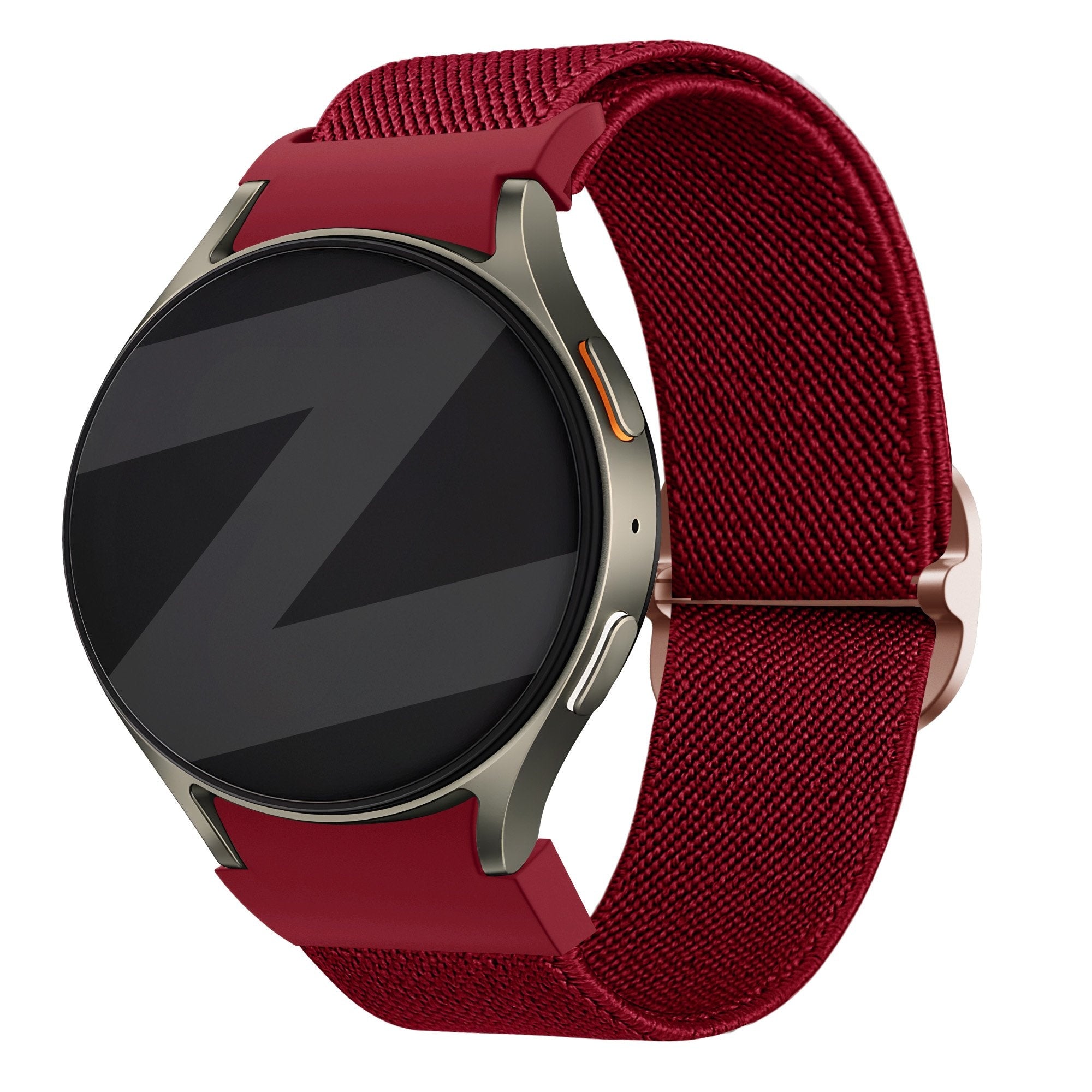 Bandz Samsung Galaxy Watch FE Elastic Strap 'Easy Fit' (Red)