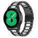 Samsung Galaxy Watch 4 - 40mm Stahlband (Schwarz/Silber)