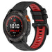 Garmin Instinct Sportarmband mit Schnalle (Schwarz/Rot)