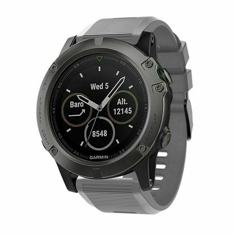 Garmin Tactix 7 Silikonarmband (Grau)