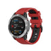 Garmin Instinct 3 - 50mm Schnalle Sport Amrband (Rot/Schwarz)