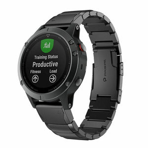 Garmin D2 Mach 2 - 47mm Metallarmband (Schwarz)