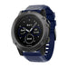 Garmin Quatix 8 - 51mm Silikonarmband (Dunkelblaue)