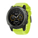 Garmin Quatix 3 / 6x / 7x Solar Silikonarmband (Hellgrün)