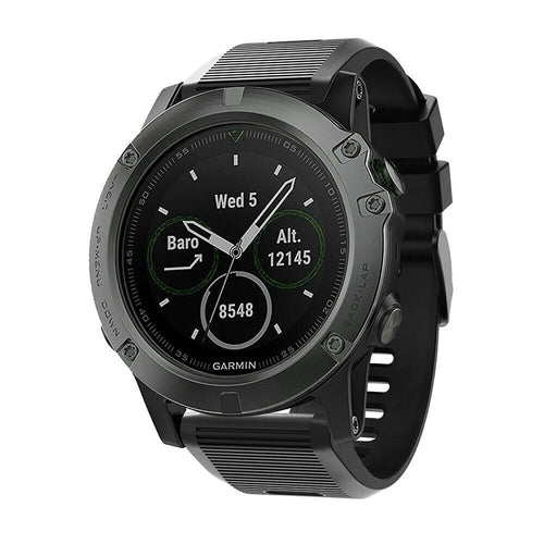 Garmin Tactix 7 Pro Silikonarmband (Schwarz)