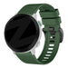 Bandz Garmin Epix Pro (Gen 2) 51mm Silikonarmband mit Schnallenverschluss (Dunkelgrün)