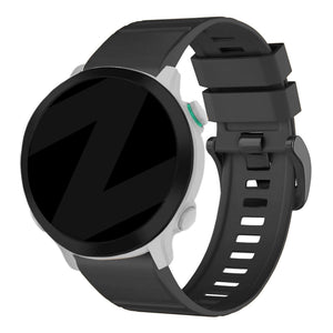 Bandz Garmin Instinct Schnallen-Silikonarmband (Schwarz)
