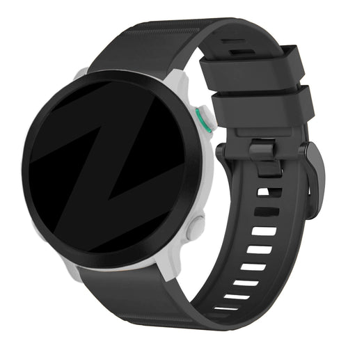 Bandz Garmin Instinct Schnallen-Silikonarmband (Schwarz)