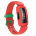 Fitbit Ace 3 Silikonarmband (Rot/Grün)