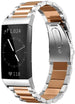 Fitbit Charge 3 Gliederarmband (Silber / Roségold)