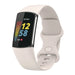 Fitbit Charge 5 Silikonarmband (Sandweiß)