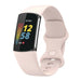Fitbit Charge 5 Silikonarmband (Hellrosa)