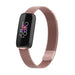 Fitbit Luxe Milanese Armband (Rosa)