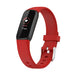 Fitbit Luxe Silikonarmband (Rot)