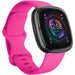 Fitbit Sense 2 Silikonarmband (Helles Rosa)