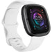 Fitbit Sense 2 Silikonarmband (Weiß)
