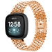 Fitbit Sense Stahl-Fischarmband (Roségold)