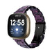 Fitbit Sense Harzarmband (Schwarz/Lila)