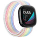 Fitbit Sense Nylonarmband (Bunt)