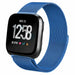 Fitbit Versa / Versa 2 Milanese Armband - Blau