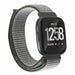 Fitbit Versa / Versa 2 Nylonarmband (Olivgrün)
