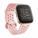 Fitbit Versa / Versa 2 Silikonarmband mit Löchern (Rosa)