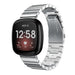Fitbit Versa 3 Armband Metall (Silber)