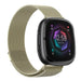 Fitbit Sense 2 Milanese-Armband (Champagner)