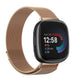 Fitbit Versa 4 Milanese-Armband (Roségold)