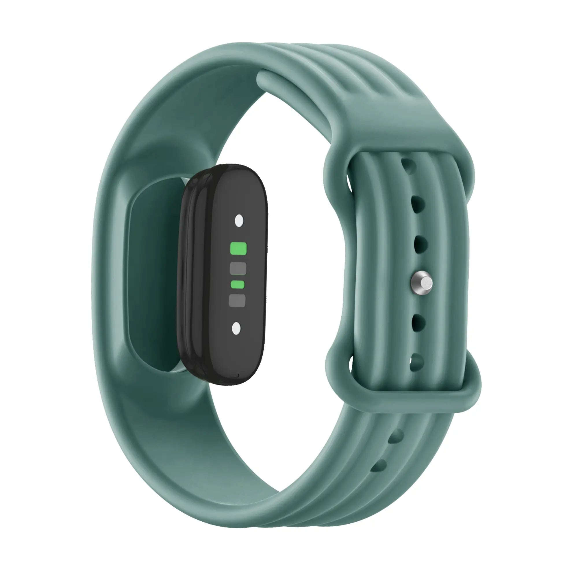 Bandz Fitbit Air Silikonarmband 'Classic' (Viridiangrün)