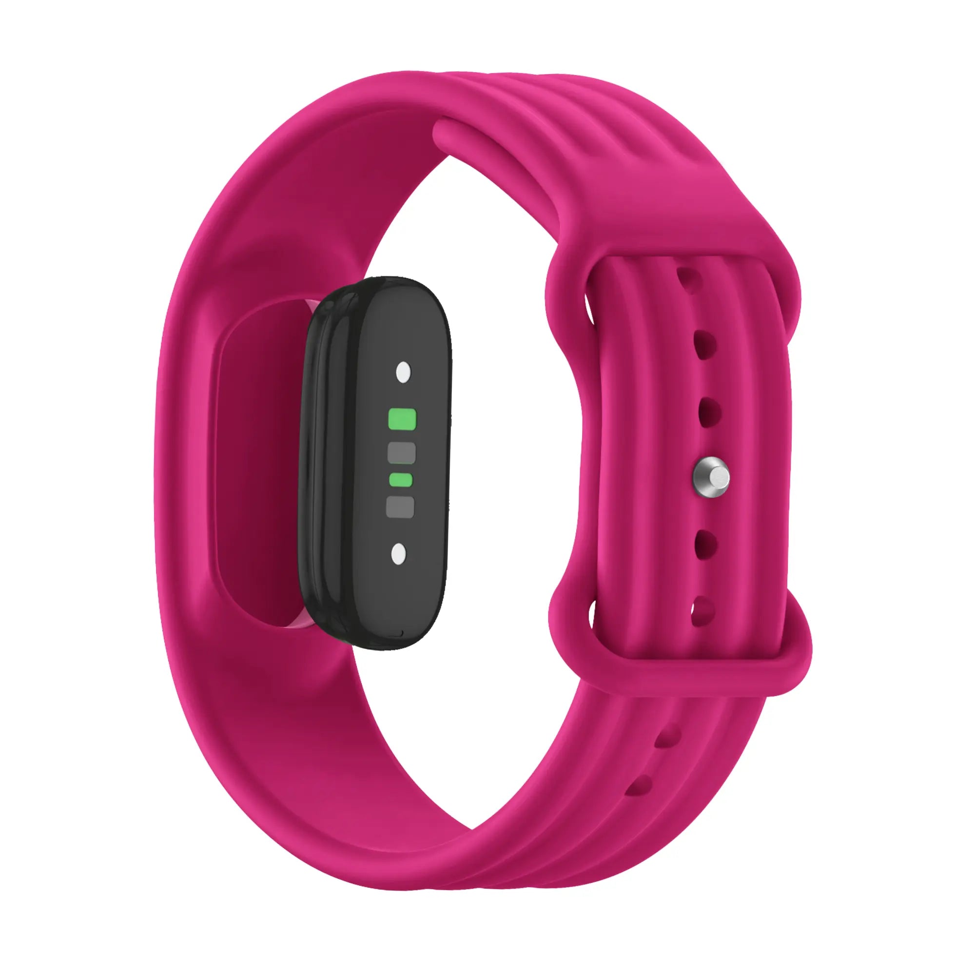 Bandz Fitbit Air Silikonarmband 'Classic' (Weinrot)