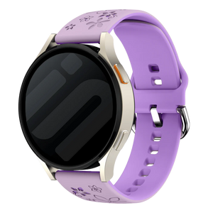 ICE Smart ST 2.0 Round 1.20 Flower Silikonarmband (lavendel/ Lila)