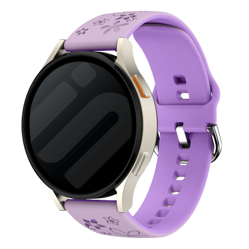 ICE Smart ST 2.0 Round 1.20 Flower Silikonarmband (lavendel/ Lila)