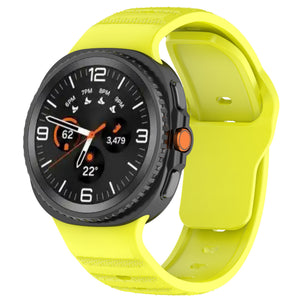 Samsung Galaxy Watch 8 - 40mm Outdoor Silikonarmband (Limette)