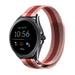 Fossil Gen 5e 44mm Milanese-Armband (Rot/Rosa)