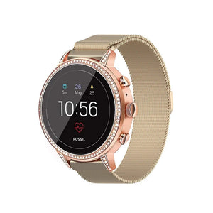 Fossil Gen 4 Venture (HR) Milanese Armband (Champagne)
