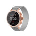 Fossil Gen 4 Venture (HR) Milanese Armband (Silber)